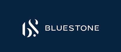 Blue stone logo